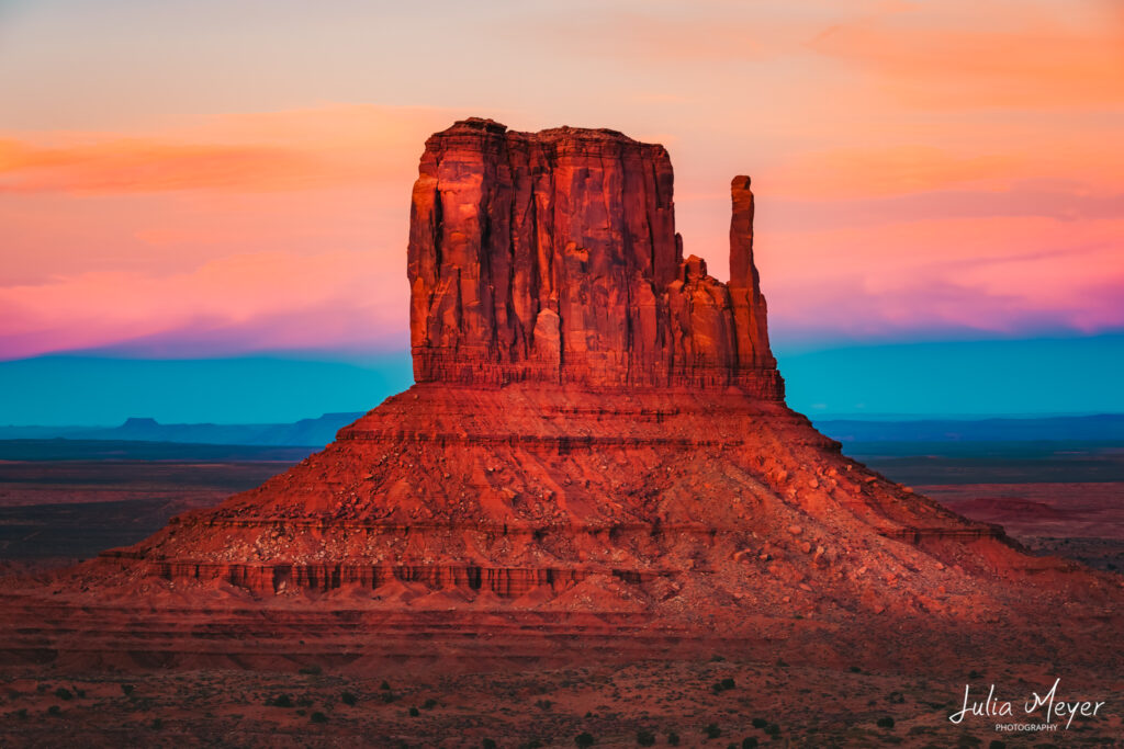 Monument Valley Blue Hour
