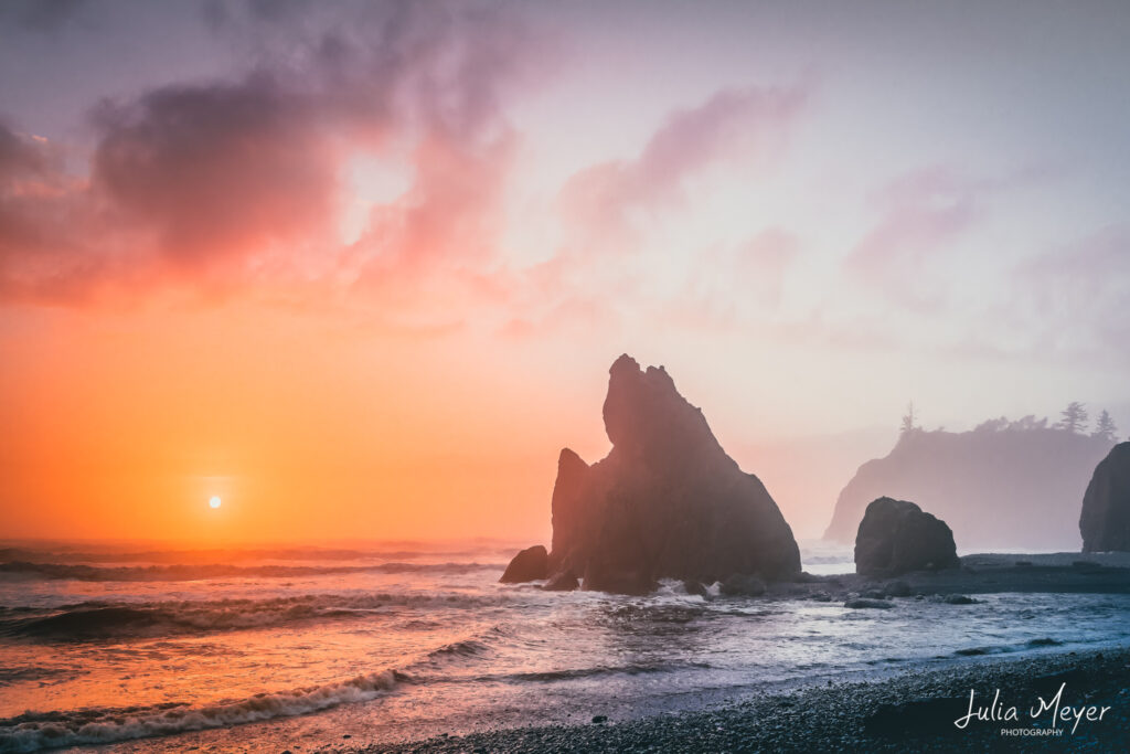 Ruby Beach Sunset