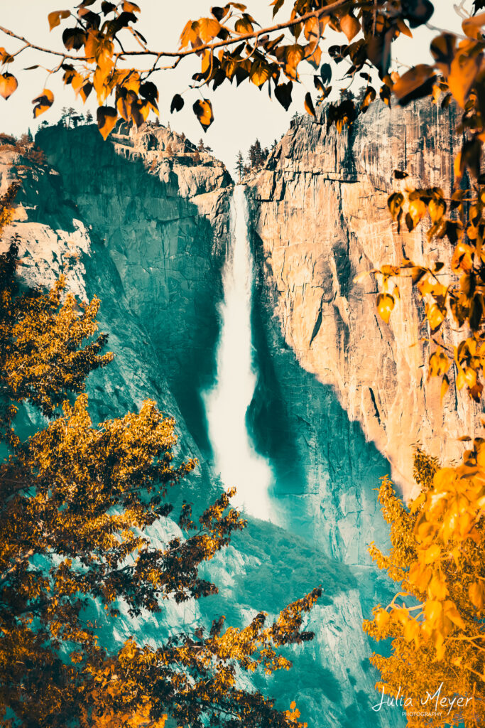 Yosemite Falls in Autumn